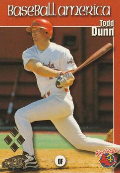 1999 Team Best Baseball America - Diamond Best Gold #38 Todd Dunn  Front