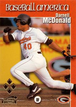 1999 Team Best Baseball America - Diamond Best Gold #64 Darnell McDonald  Front