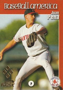 1999 Team Best Baseball America - Diamond Best Gold #78 Juan Pena  Front