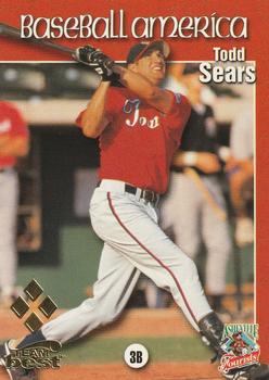 1999 Team Best Baseball America - Diamond Best Gold #90 Todd Sears  Front
