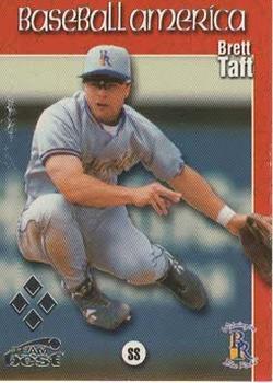 1999 Team Best Baseball America - Diamond Best Gold #92 Brett Taft  Front