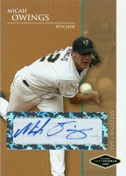 2006 Justifiable - Autographs #JF-30 Micah Owings Front