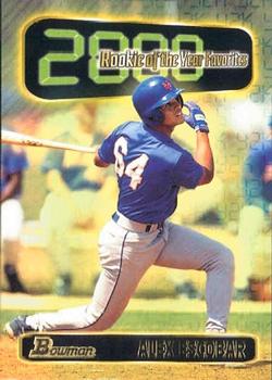 1999 Bowman - 2000 Rookie of the Year Favorites #ROY5 Alex Escobar  Front