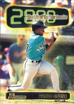 1999 Bowman - 2000 Rookie of the Year Favorites #ROY6 Pablo Ozuna  Front