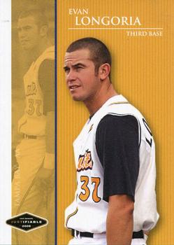 2006 Justifiable - Glossy #23 Evan Longoria Front