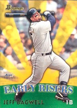 1999 Bowman - Early Risers #ER3 Jeff Bagwell  Front