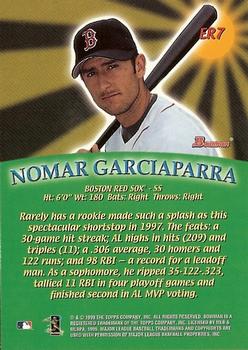 1999 Bowman - Early Risers #ER7 Nomar Garciaparra  Back