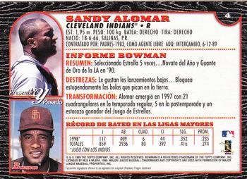 1999 Bowman - International #4 Sandy Alomar Back