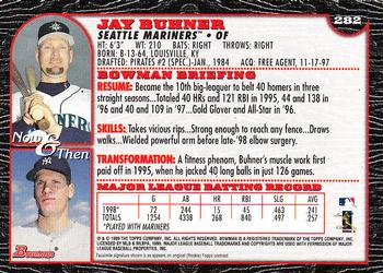 1999 Bowman - International #282 Jay Buhner Back