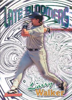 1999 Bowman - Late Bloomers #LB3 Larry Walker  Front