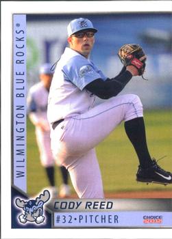2015 Choice Wilmington Blue Rocks #20 Cody Reed Front