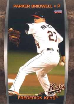 2014 Choice Frederick Keys #04 Parker Bridwell Front