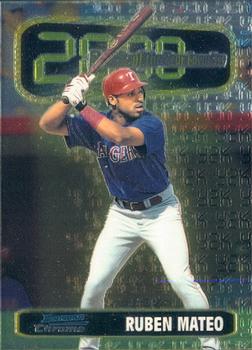 1999 Bowman Chrome - 2000 Rookie of the Year Favorites #ROY4 Ruben Mateo  Front