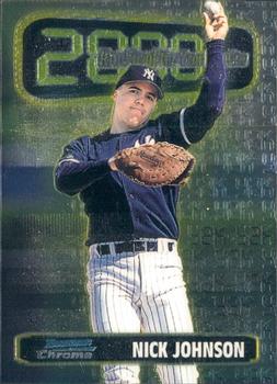 1999 Bowman Chrome - 2000 Rookie of the Year Favorites #ROY10 Nick Johnson  Front