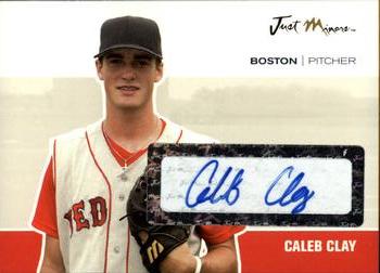 2007 Just Autographs - Signatures #JA-10 Caleb Clay Front