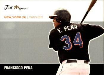 2007 Just Autographs - Just Silver Edition #JA-35 Francisco Pena Front