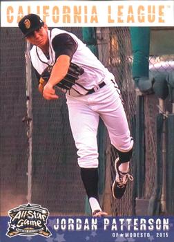 2015 Grandstand California League / Carolina League All-Star Game #NNO Jordan Patterson Front