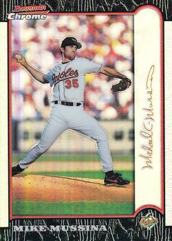 1999 Bowman Chrome - Gold Refractors #60 Mike Mussina  Front