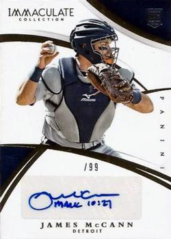 2015 Panini Immaculate Collection #137 James McCann Front
