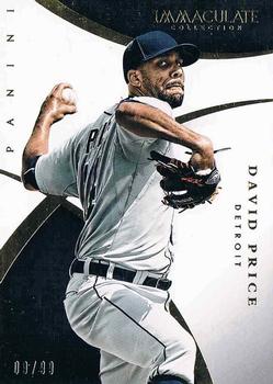 2015 Panini Immaculate Collection #11 David Price Front