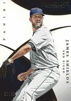 2015 Panini Immaculate Collection #66 James Shields Front