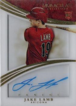 2015 Panini Immaculate Collection #125 Jake Lamb Front