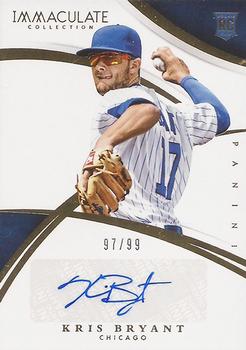 2015 Panini Immaculate Collection #148 Kris Bryant Front
