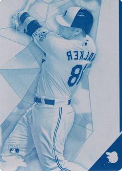 2015 Finest - Printing Plates Cyan #49 Christian Walker Front