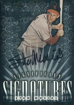 1998 Donruss Signature - Significant Signatures #NNO Stan Musial Front