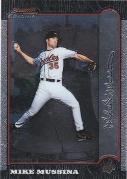 1999 Bowman Chrome - International #60 Mike Mussina  Front
