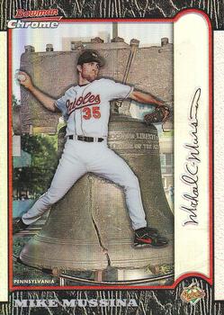 1999 Bowman Chrome - International Refractors #60 Mike Mussina  Front