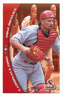 2002 St. Louis Cardinals Police #NNO Mike DiFelice Front