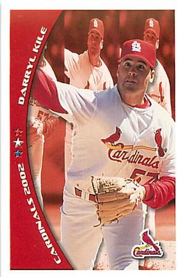 2002 St. Louis Cardinals Police #NNO Darryl Kile Front