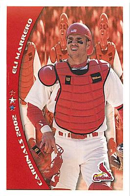 2002 St. Louis Cardinals Police #NNO Eli Marrero Front