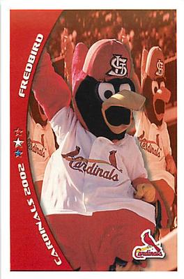 2002 St. Louis Cardinals Police #NNO Fredbird Front