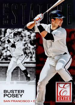 2015 Panini Elite - Elite Stature #4 Buster Posey Front