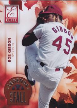 2015 Panini Elite - Legends of the Fall #6 Bob Gibson Front