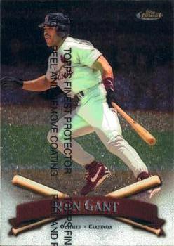 1998 Finest #126 Ron Gant Front