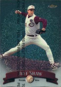 1998 Finest #128 Jeff Shaw Front