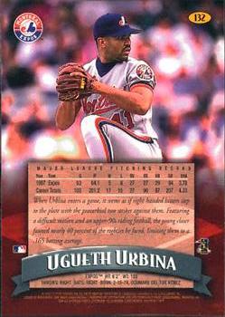 1998 Finest #132 Ugueth Urbina Back