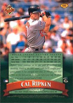1998 Finest #135 Cal Ripken Back