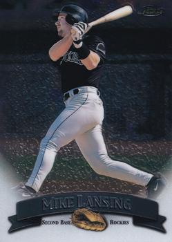 1998 Finest #153 Mike Lansing Front