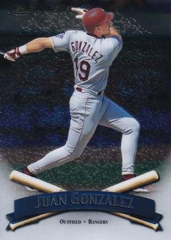 1998 Finest #260 Juan Gonzalez Front