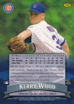 1998 Finest #272 Kerry Wood Back