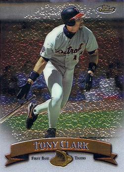 1998 Finest #20 Tony Clark Front