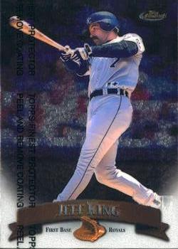 1998 Finest #221 Jeff King Front