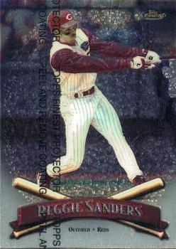 1998 Finest #30 Reggie Sanders Front