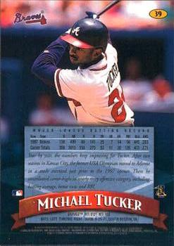 1998 Finest #39 Michael Tucker Back