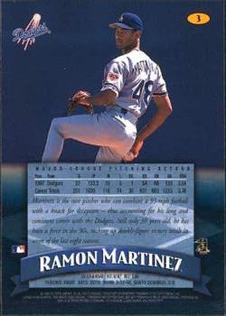 1998 Finest #3 Ramon Martinez Back