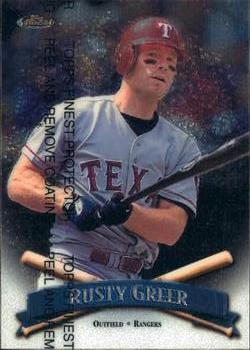 1998 Finest #6 Rusty Greer Front